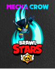 Kepurė Brawl stars Mecha crow Kepurė Brawl stars Mecha crow